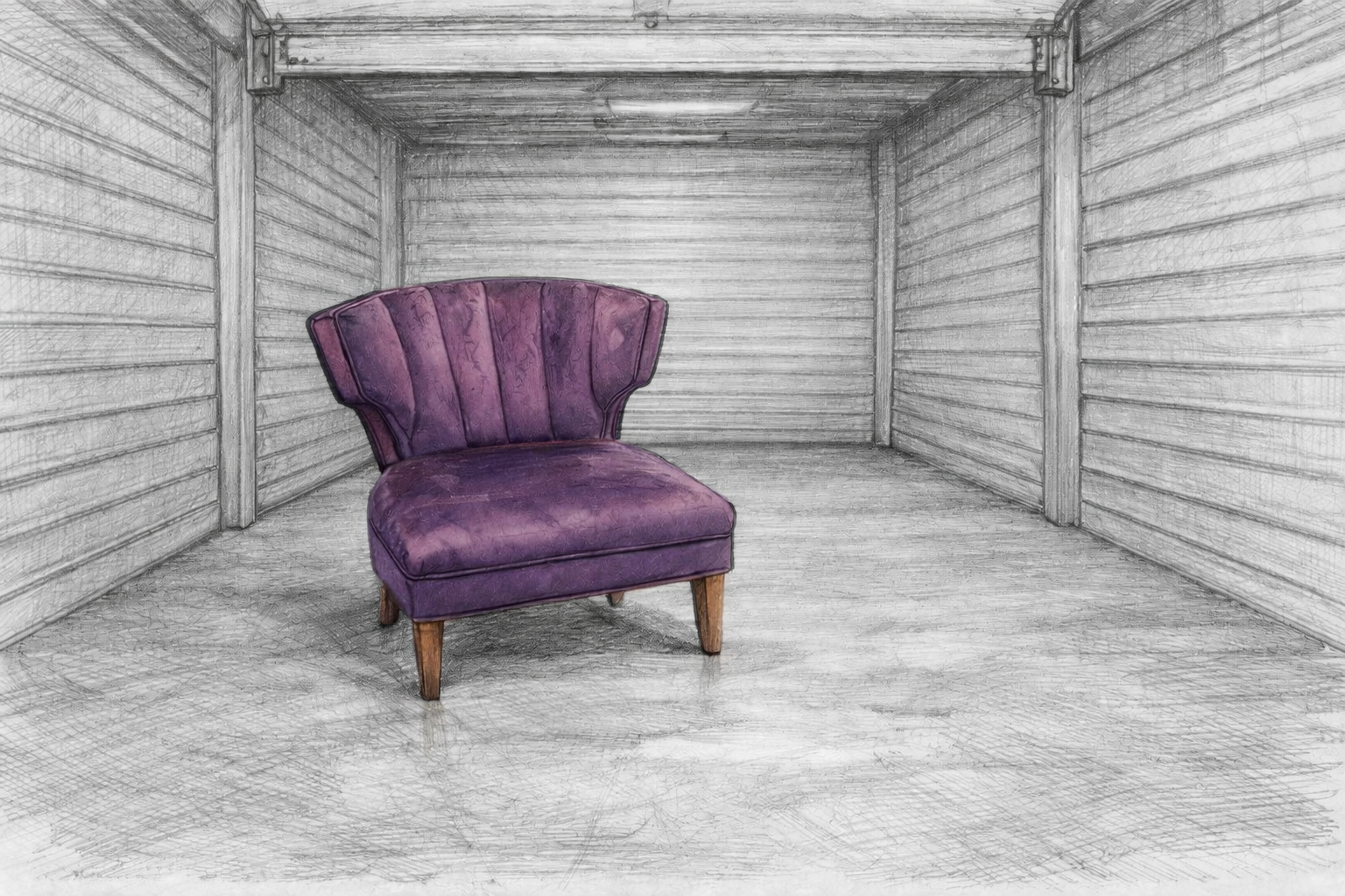 Purple Chair